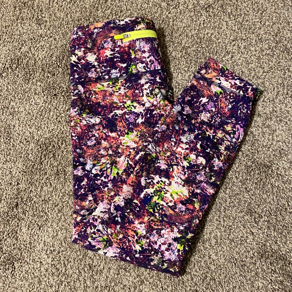 Seawheeze Lululemon 2019 Speed Wunder Crop 25"